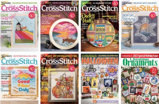 Just CrossStitch – Full Year 2023 Issues Collection