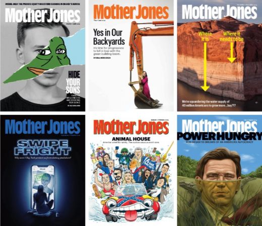 Mother Jones – Full Year 2023 Issues Collection