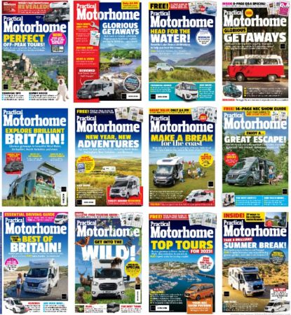 Practical Motorhome – Full Year 2023 Issues Collection