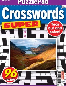 PuzzleLife PuzzlePad Crosswords Super – Issue 70 – October …