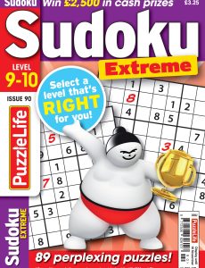 PuzzleLife Sudoku Extreme – October 2023