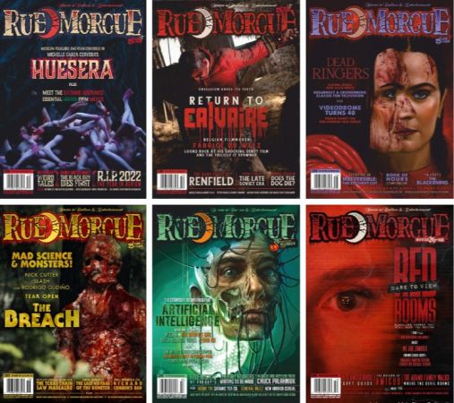 RUE MORGUE – Full Year 2023 Issues Collection