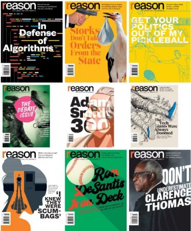 Reason Magazine – Full Year 2023 Issues Collection
