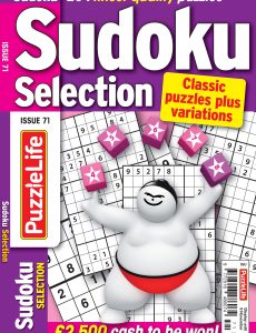 Sudoku Selection – Issue 71 – October 2023