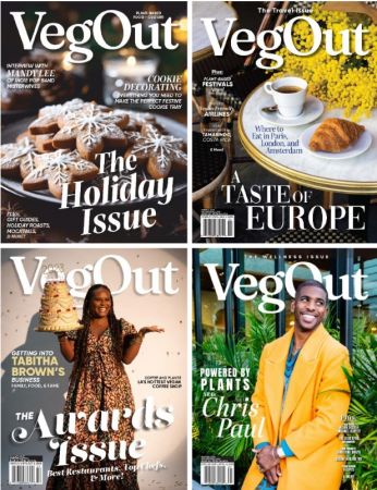 VegOut Magazine – Full Year 2023 Issues Collection