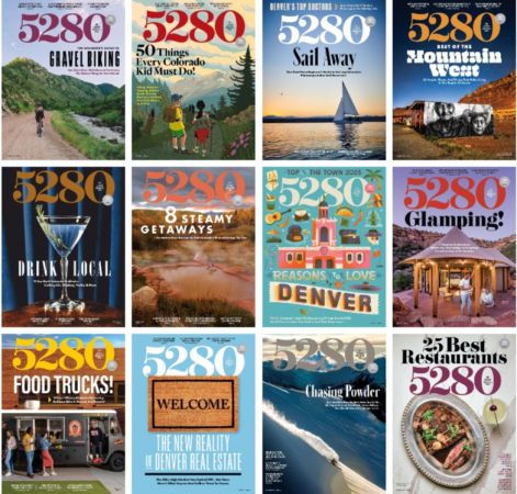 5280 Magazine – Full Year 2023 Issues Collection
