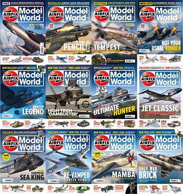 Airfix Model World - Full Year 2023 Issues Collection