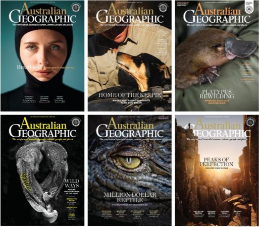 Australian Geographic – Full Year 2023 Issues Collection