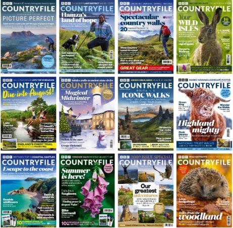 BBC Countryfile Magazine – Full Year 2023 Issues Collection