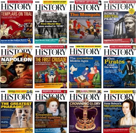 BBC History Magazine - Full Year 2023 Issues Collection