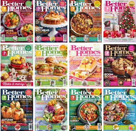 Better Homes and Gardens Australia – Full Year 2023 Issues Collection