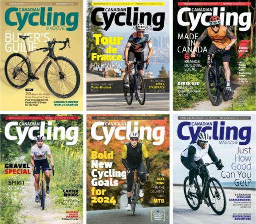 Canadian Cycling Magazine - Full Year 2023 Issues Collection