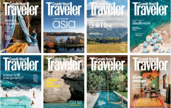 Conde Nast Traveler USA - Full Year 2023 Issues Collection