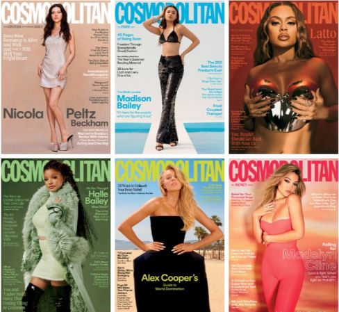 Cosmopolitan USA – Full Year 2023 Issues Collection