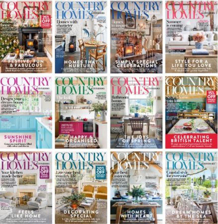 Country Homes & Interiors – Full Year 2023 Issues Collection