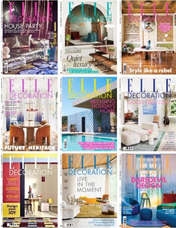 ELLE Decoration UK - Full Year 2023 Issues Collection