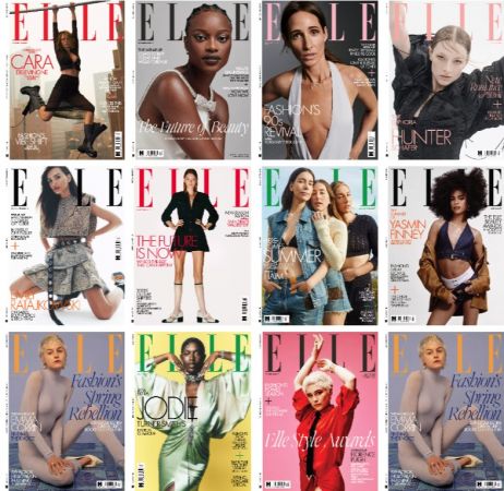 Elle UK – Full Year 2023 Issues Collection