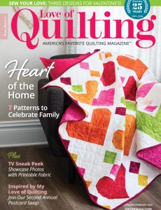 Fons & Porter’s Love of Quilting – January-February 2024
