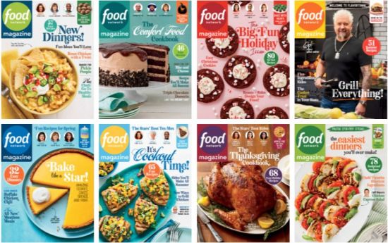 Food Network Magazine – Full Year 2023 Issues Collection