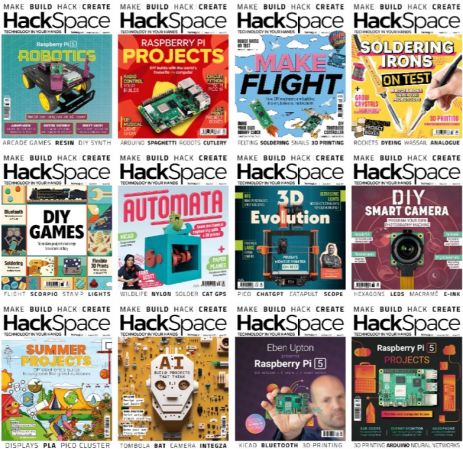 HackSpace Magazine – Full Year 2023 Issues Collection
