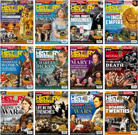 History Revealed Magazine – Full Year 2023 Issues Collection