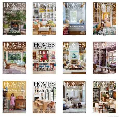 Homes & Gardens UK – Full Year 2023 Issues Collection