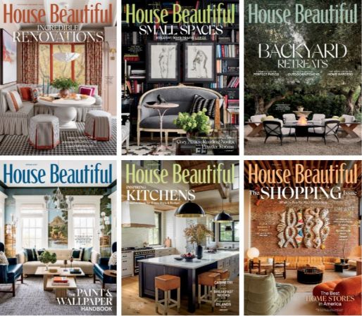 House Beautiful USA - Full Year 2023 Issues Collection