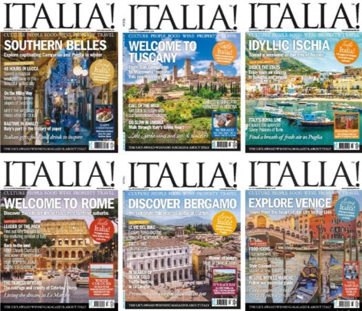 Italia Magazine Full Year 2023 Issues Collection 