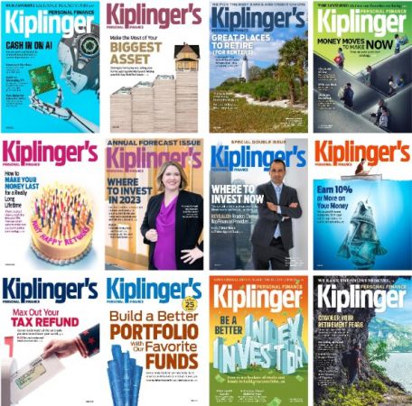 Kiplinger's Personal Finance - Full Year 2023 Issues Collection