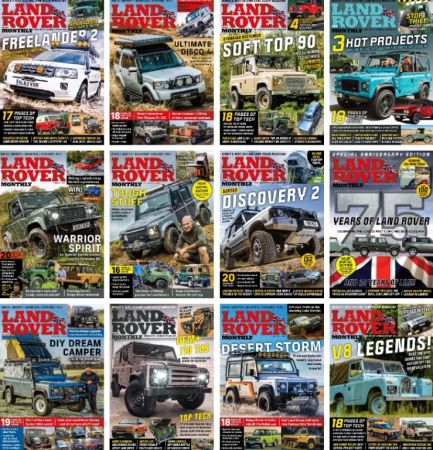 Land Rover Monthly – Full Year 2023 Issues Collection