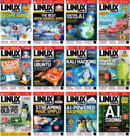 Linux Format – Full Year 2023 Issues Collection