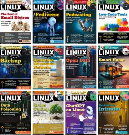 Linux Magazine USA – Full Year 2023 Issues Collection