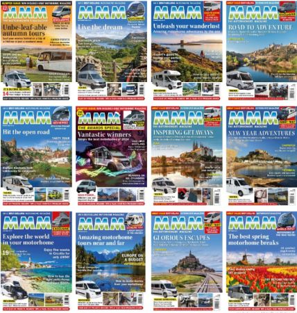 MMM The Motorhomers’ Magazine – Full Year 2023 Issues Collection