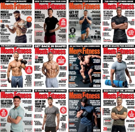 Men’s Fitness UK – Full Year 2023 Issues Collection