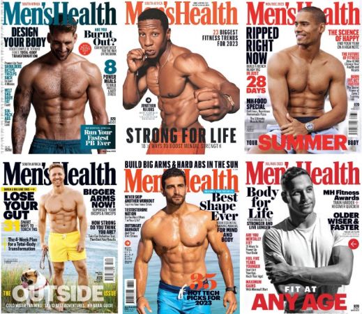 Men’s Health South Africa – Full Year 2023 Issues Collection