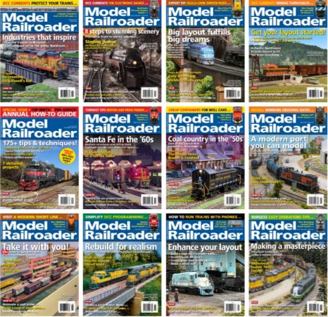 Model Railroader – Full Year 2023 Issues Collection