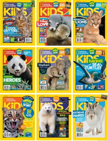 National Geographic Kids USA - Full Year 2023 Issues Collection