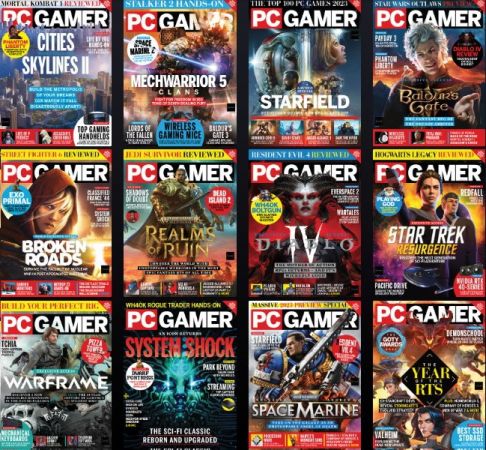 PC Gamer USA - Full Year 2023 Issues Collection
