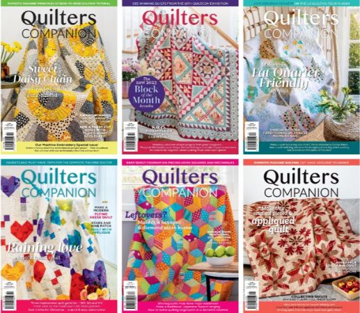 Quilters Companion - Full Year 2023 Issues Collection