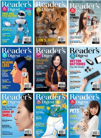 Reader's Digest New Zealand - Full Year 2023 Issues Collection