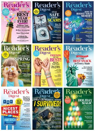 Reader’s Digest USA – Full Year 2023 Issues Collection