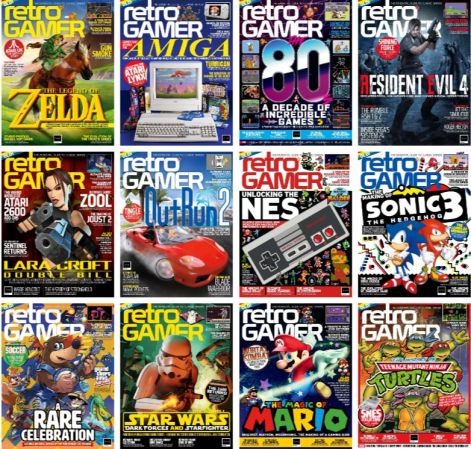 Retro Gamer UK Magazine – Full Year 2023 Issues Collection