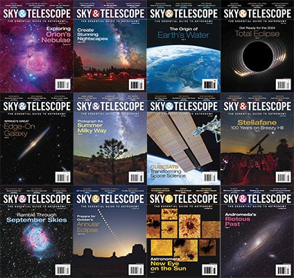 Sky & Telescope – Full Year 2023 Issues Collection