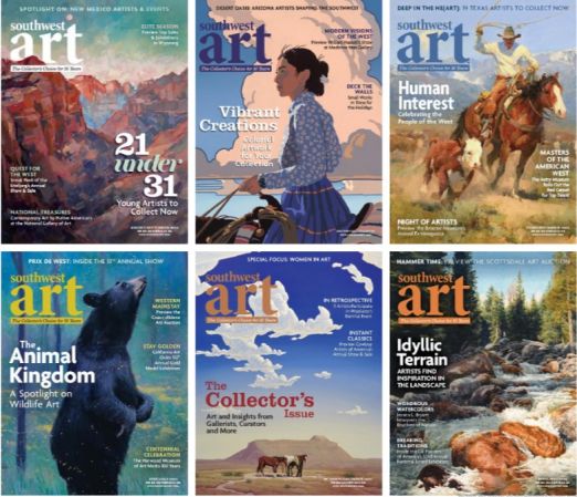 Southwest Art – Full Year 2023 Issues Collection