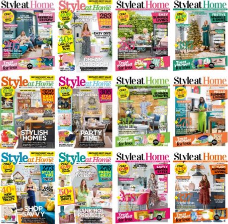 Style At Home UK - Full Year 2023 Issues Collection