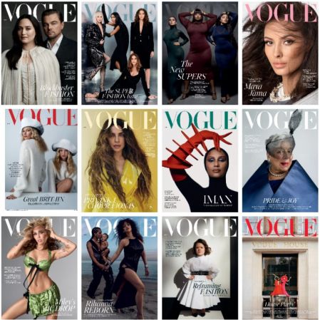 Vogue UK – Full Year 2023 Issues Collection