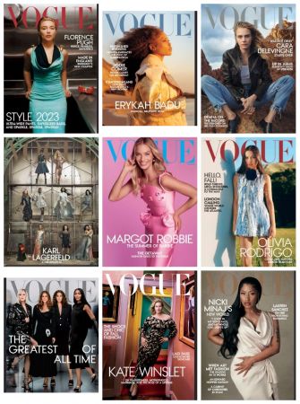 Vogue USA – Full Year 2023 Issues Collection