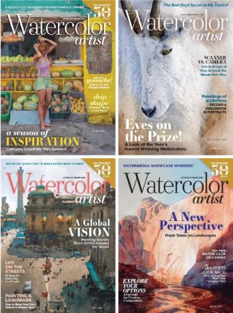Watercolor Artist – Full Year 2023 Issues Collection