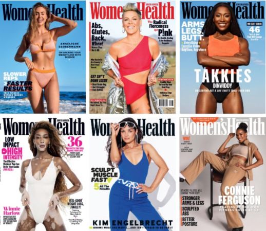 Women’s Health South Africa – Full Year 2023 Issues Collection