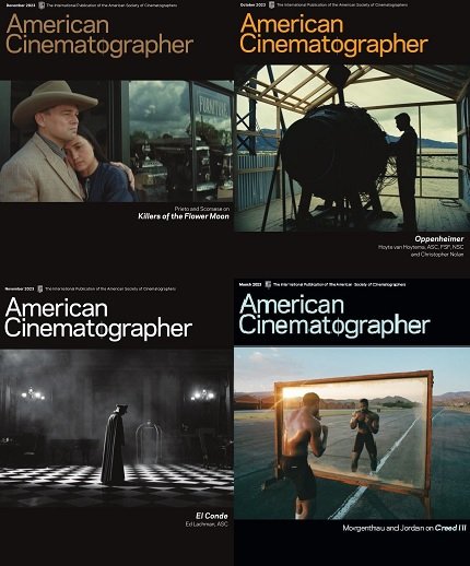 American Cinematographer – Full Year 2023 Issues Collection